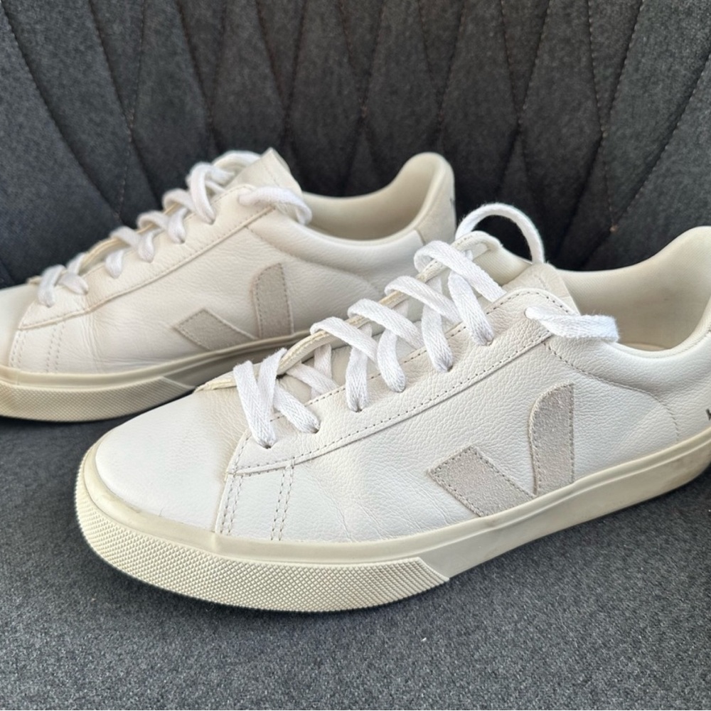 VEJA CAMPO CHROMEFREE LEATHER WHITE NATURAL!